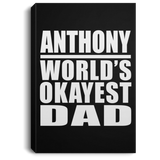 Anthony World's Okayest Dad - Canvas Portrait