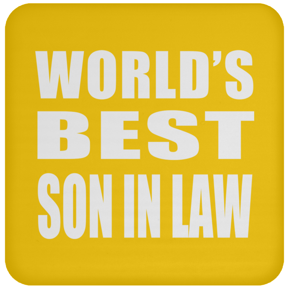 World's Best Son In Law - Drink Coaster