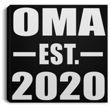 Oma Established EST. 2020 - Canvas Square