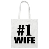 Number One #1 Wife - Tote Bag White