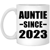 Auntie Since 2023 - 11oz Coffee Mug