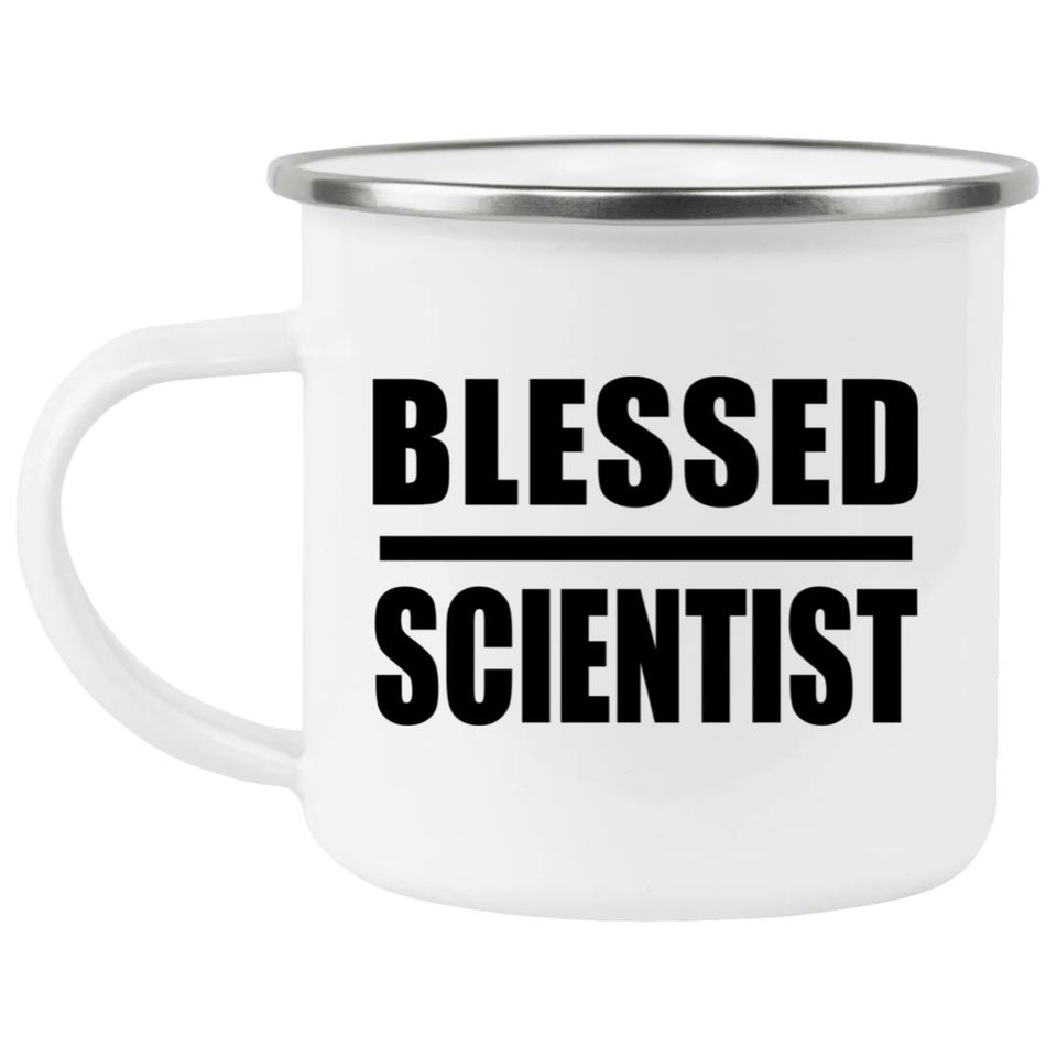 Blessed Scientist - 12oz Camping Mug
