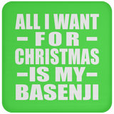 All I Want For Christmas Is My Basenji - Coaster