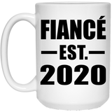 Fiance Established EST. 2020 - 15oz Coffee Mug