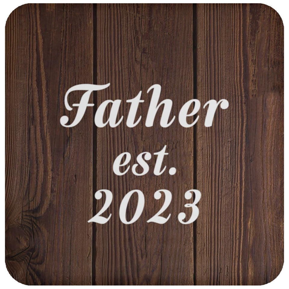 Father Established EST. 2023 - Drink Coaster D