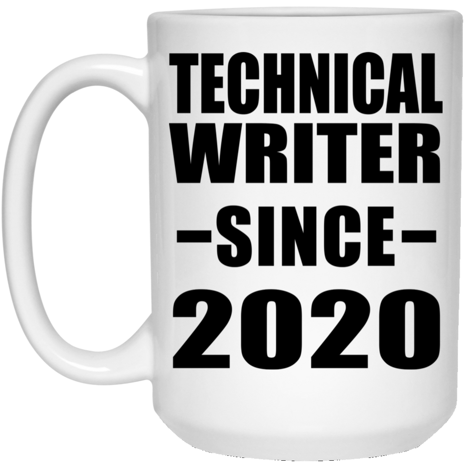Technical Writer Since 2020 - 15oz Coffee Mug
