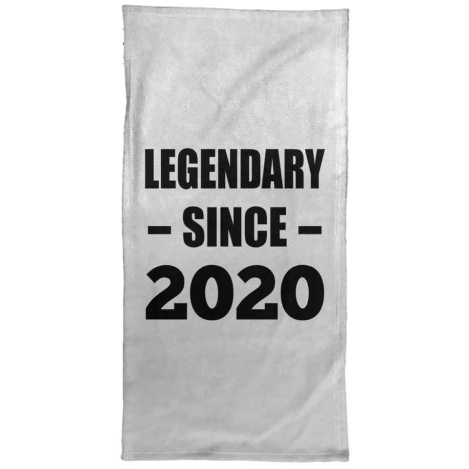 4th Birthday Legendary Since 2020 - Hand Towel
