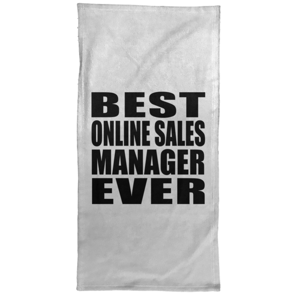 Best Online Sales Manager Ever - Hand Towel