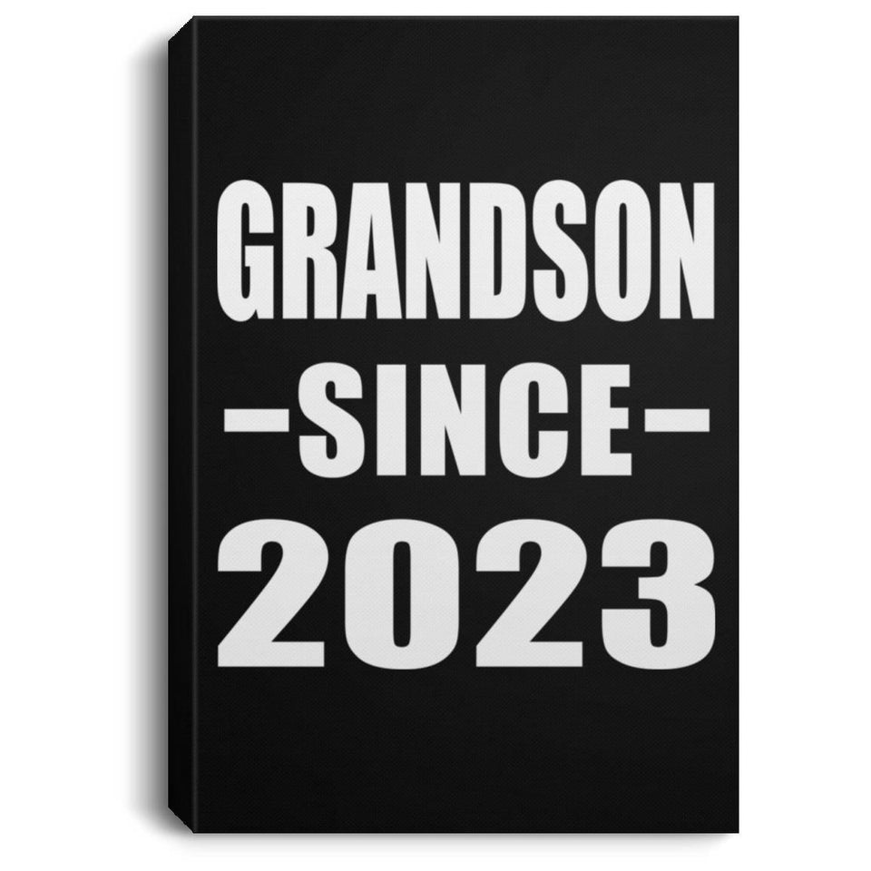 Grandson Since 2023 - Canvas Portrait