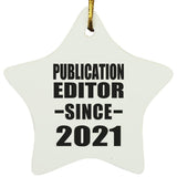 Publication Editor Since 2021 - Star Ornament