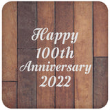 Happy 100th Anniversary 2022 - Drink Coaster E