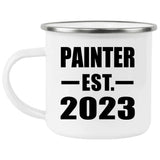 Painter Established EST. 2023 - 12oz Camping Mug
