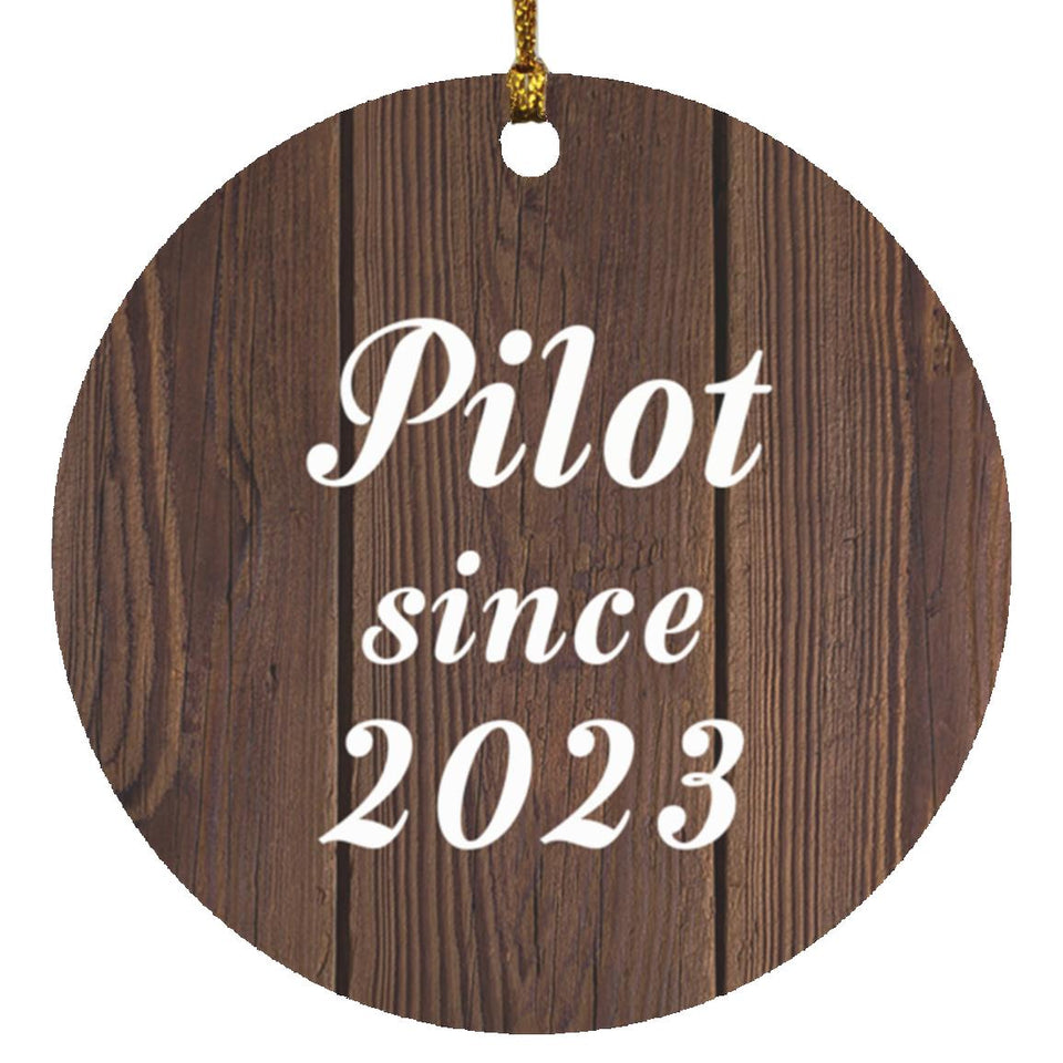 Pilot Since 2023 - Circle Ornament D