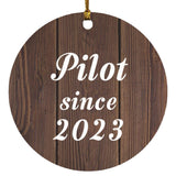 Pilot Since 2023 - Circle Ornament D