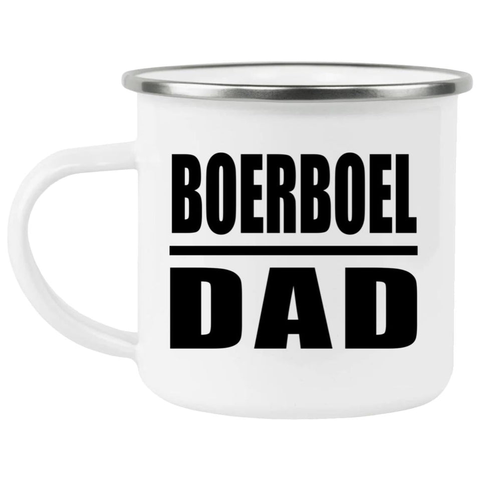 Boerboel Dad - 12oz Camping Mug