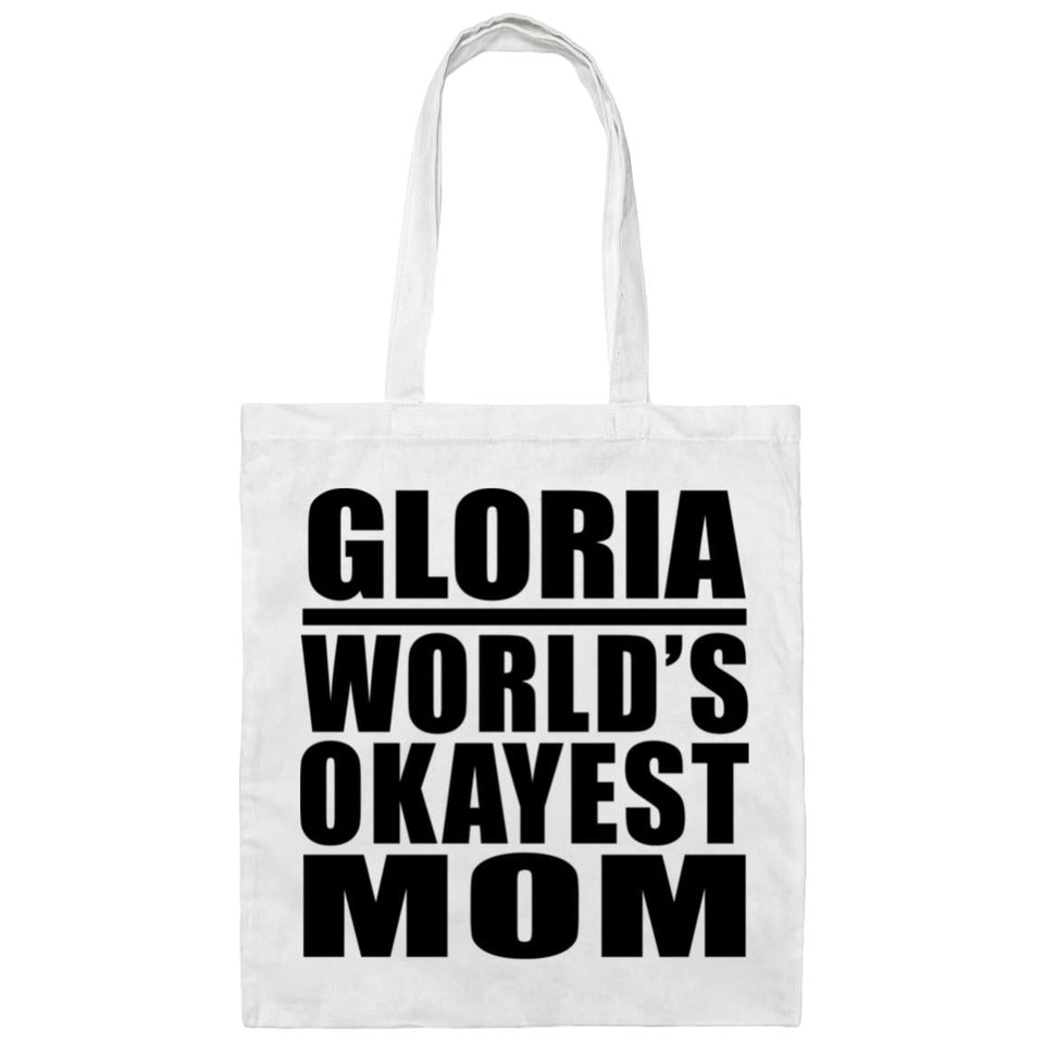 Gloria World's Okayest Mom - Tote Bag White