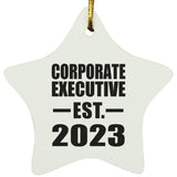 Corporate Executive Established EST. 2023 - Star Ornament