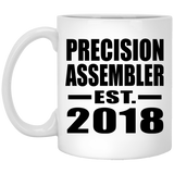 Precision Assembler Established EST. 2018 - 11 Oz Coffee Mug