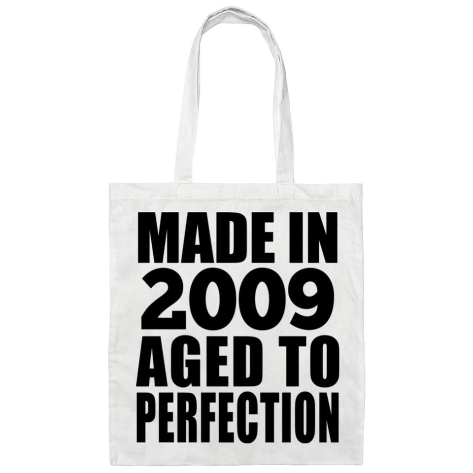 15th Birthday Made In 2009 Aged to Perfection - Tote Bag White