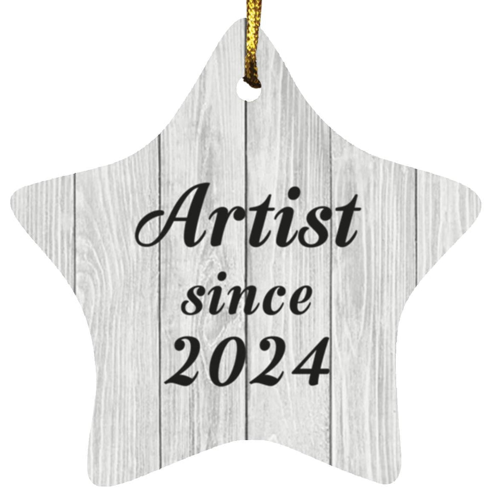 Artist Since 2024 - Star Ornament F