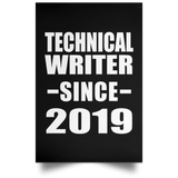 Technical Writer Since 2019 - Poster Portrait