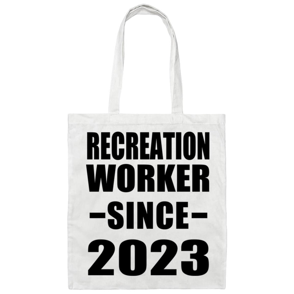 Recreation Worker Since 2023 - Tote Bag White