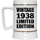 86th Birthday Vintage 1938 Limited Edition - Beer Stein