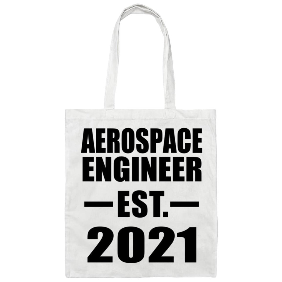 Aerospace Engineer Established EST. 2021 - Tote Bag White