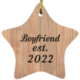 Boyfriend Established Est. 2022 - Star Ornament C