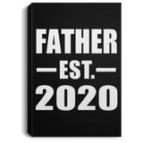 Father Established EST. 2020 - Canvas Portrait