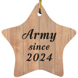 Army Since 2024 - Star Ornament C
