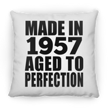 67th Birthday Made In 1957 Aged to Perfection - Throw Pillow