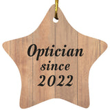 Optician Since 2022 - Star Ornament C