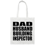 Dad Husband Building Inspector - Tote Bag White