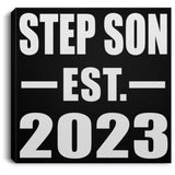 Step Son Established EST. 2023 - Canvas Square