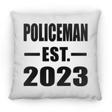 Policeman Established EST. 2023 - Throw Pillow