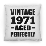 53rd Birthday Vintage 1971 Aged Perfectly - Throw Pillow