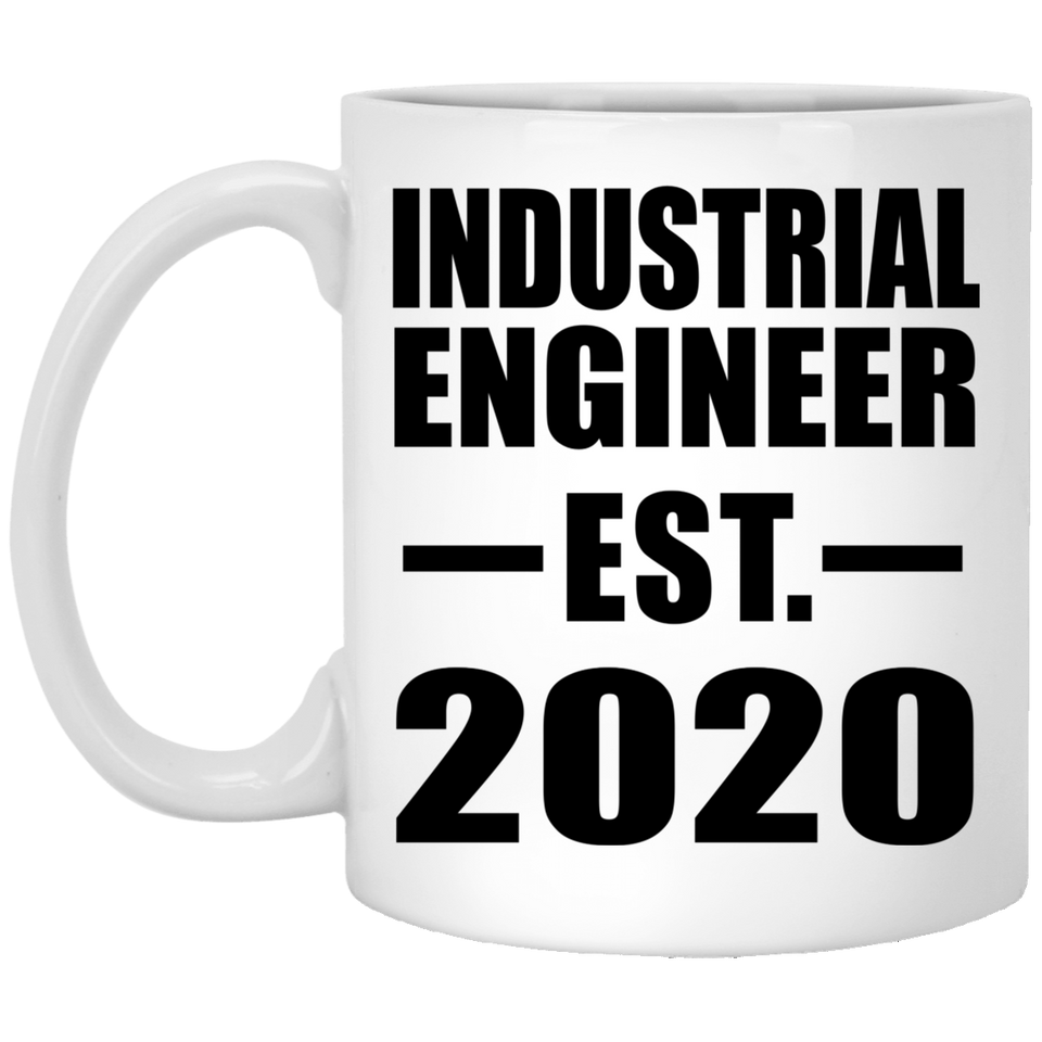 Industrial Engineer Established EST. 2020 - 11oz Coffee Mug
