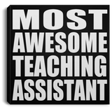 Most Awesome Teaching Assistant - Canvas Square