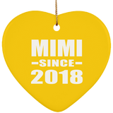 Mimi Since 2018 - Heart Ornament
