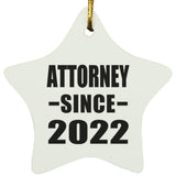 Attorney Since 2022 - Star Ornament