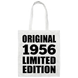 68th Birthday Original 1956 Limited Edition - Tote Bag White
