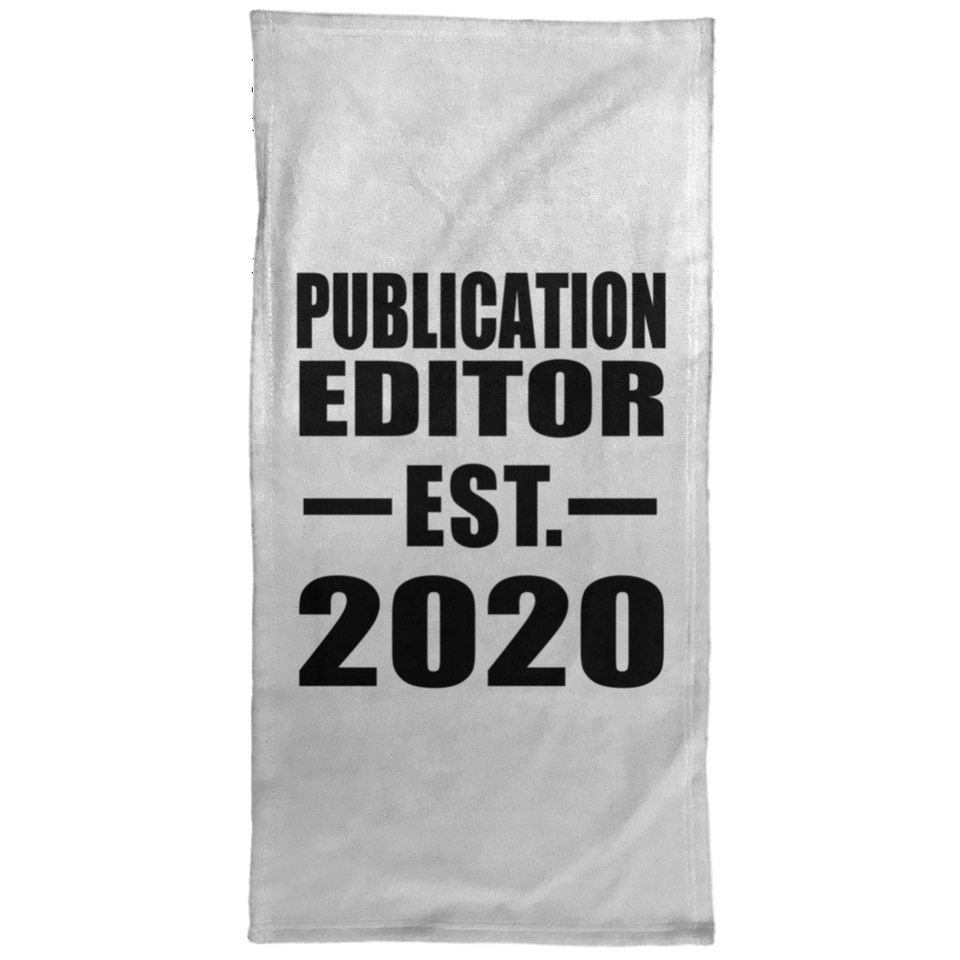 Publication Editor Established EST. 2020 - Hand Towel