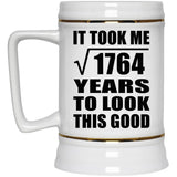 42nd Birthday Took Square Root of 1764 Years To Look Good - Beer Stein