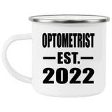 Optometrist Established EST. 2022 - 12oz Camping Mug