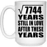 88th Anniversary Square Root of 7744 Years Still In Love - 15oz Coffee Mug