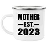 Mother Established EST. 2023 - 12oz Camping Mug