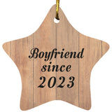 Boyfriend Since 2023 - Star Ornament C