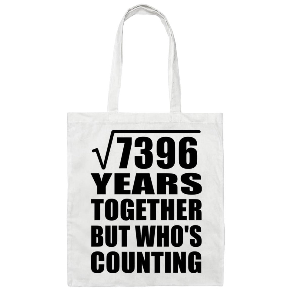 86th Anniversary Square Root of 7396 Years Who's Counting - Tote Bag White