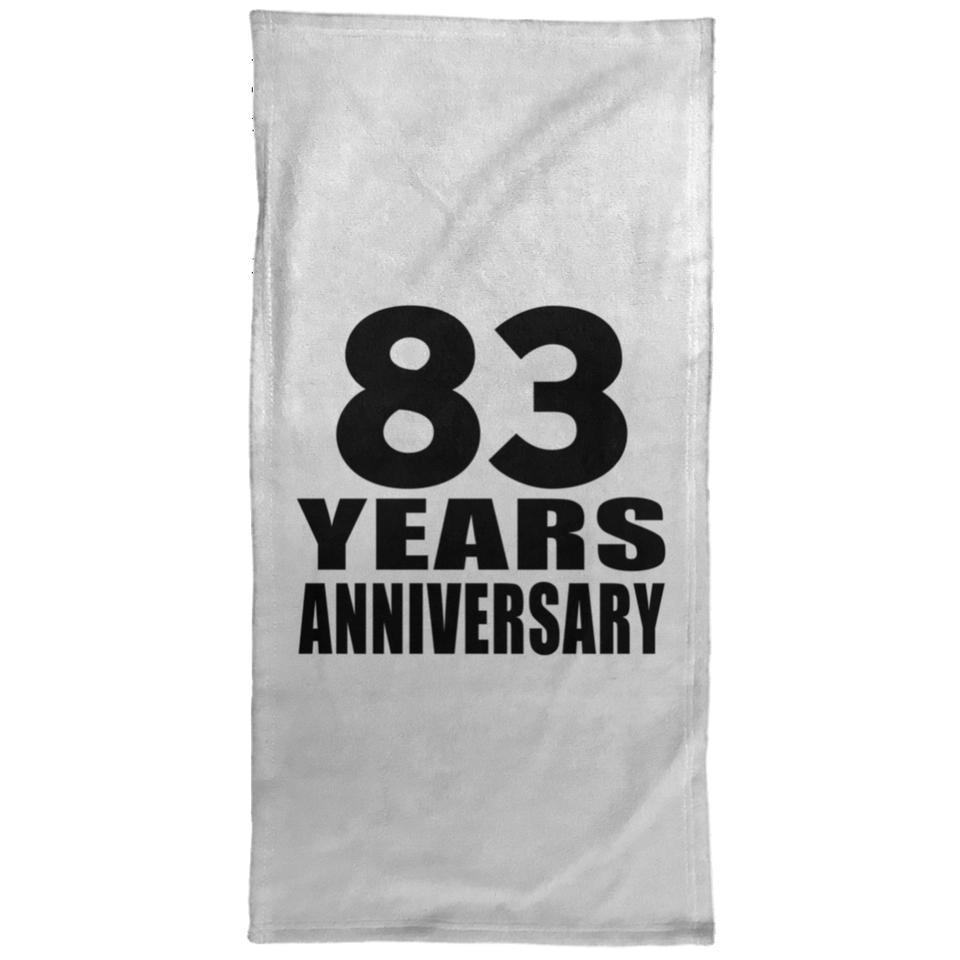 83rd Anniversary 83 Years Anniversary - Hand Towel